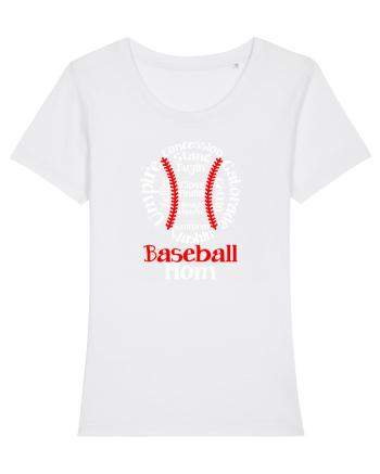 BASEBALL MOM White