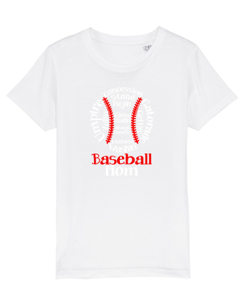 BASEBALL MOM White