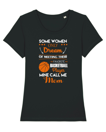 BASKETBALL MOM Black