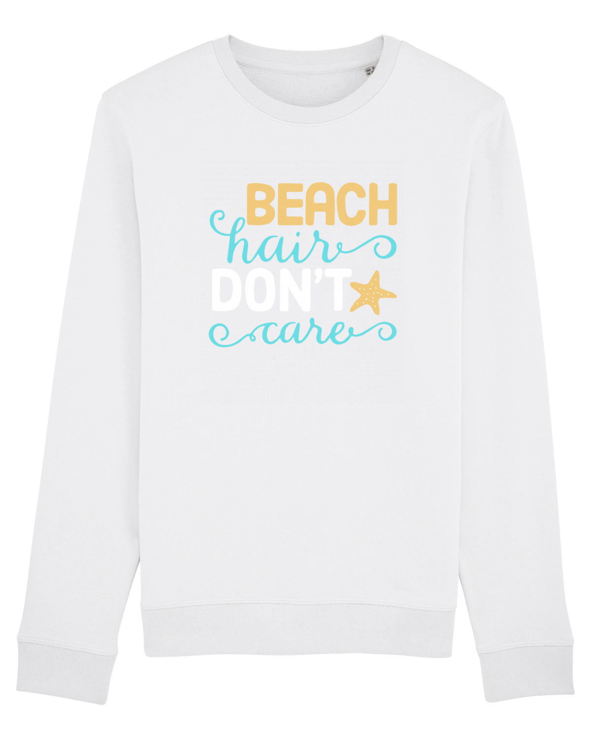Bluză mânecă lungă Unisex Rise White