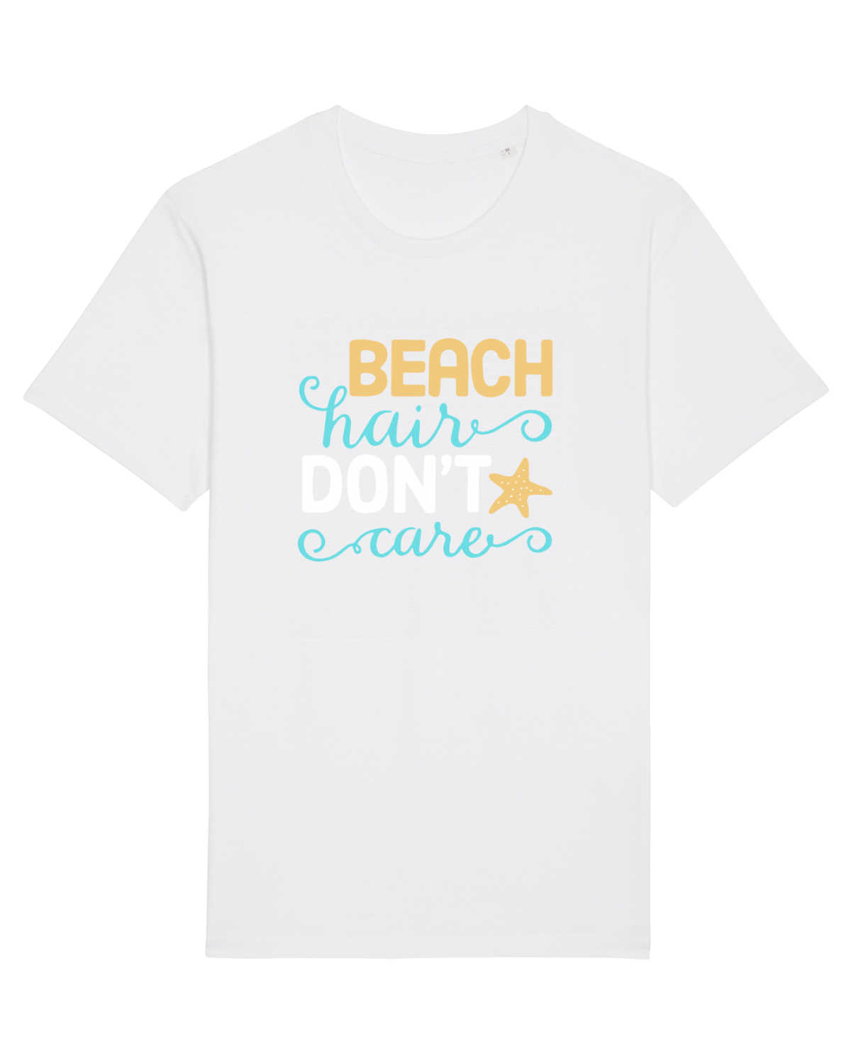 Tricou mânecă scurtă Unisex Rocker White