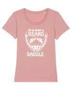 BEARD Tricou mânecă scurtă guler larg fitted Damă Expresser
