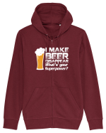 BEER Hanorac cu fermoar Unisex Connector
