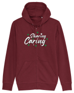 Sharing is caring Hanorac cu fermoar Unisex Connector