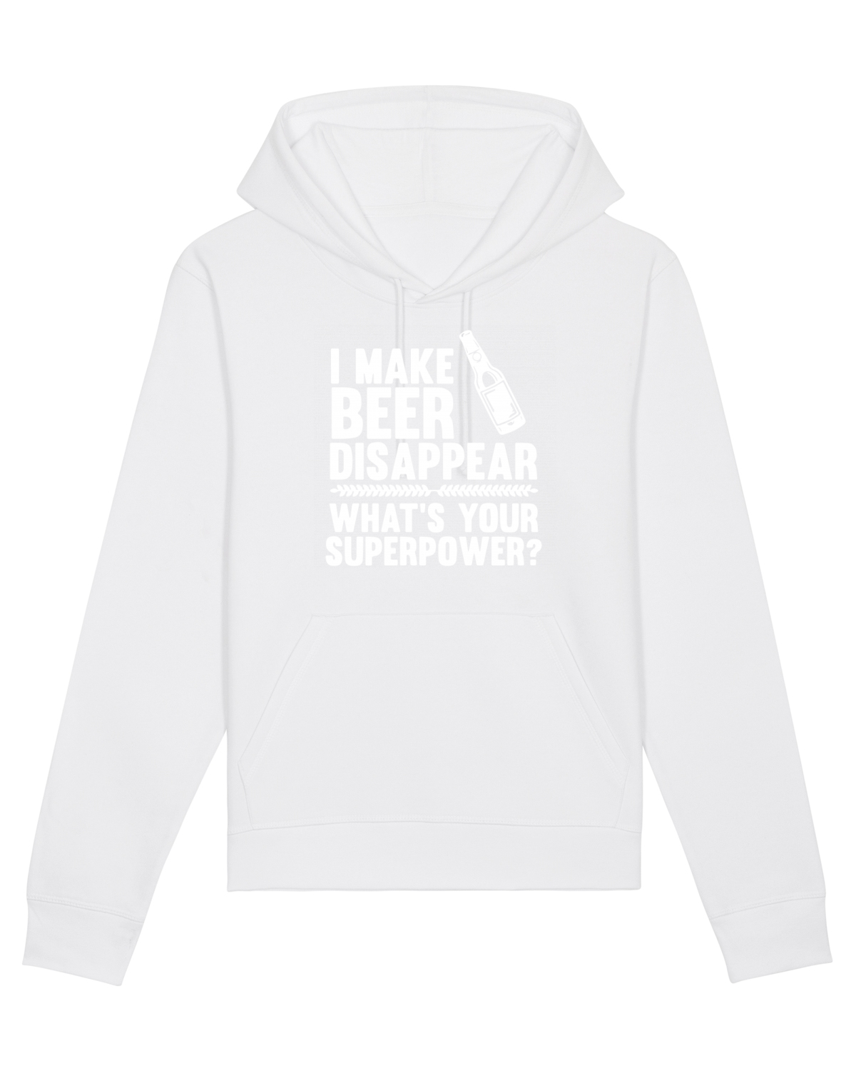 Hanorac Unisex Drummer White