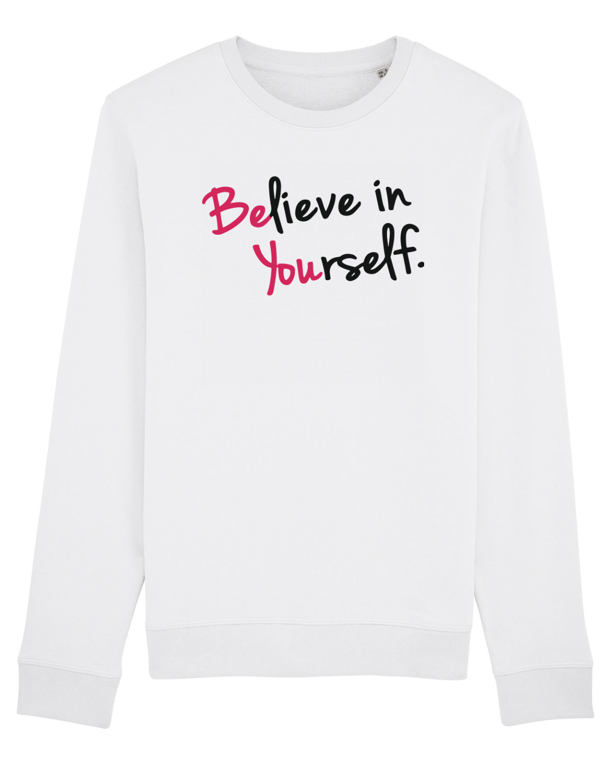 Bluză mânecă lungă Unisex Rise White
