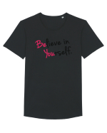 BE YOU Tricou mânecă scurtă guler larg Bărbat Skater