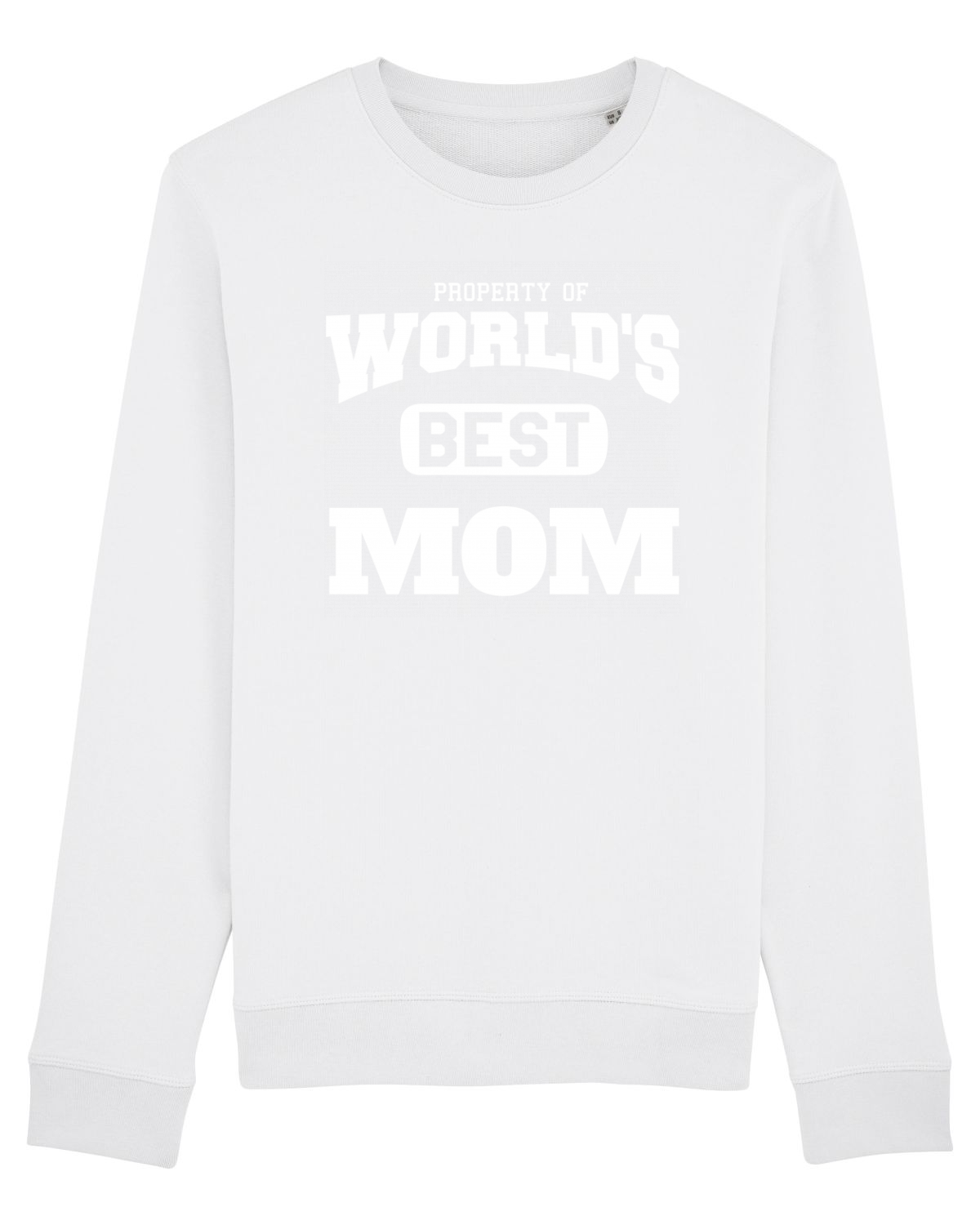 Bluză mânecă lungă Unisex Rise White