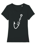 FISHING Tricou mânecă scurtă guler larg fitted Damă Expresser