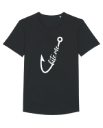 FISHING Tricou mânecă scurtă guler larg Bărbat Skater