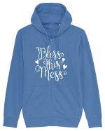 BLESS MESS Hanorac cu fermoar Unisex Connector