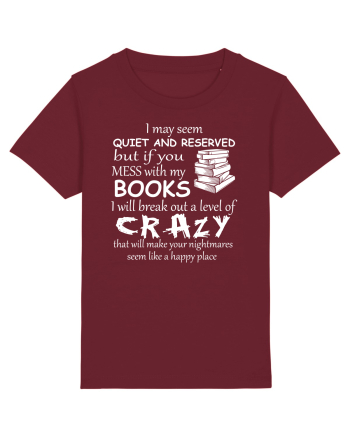 BOOKS Burgundy