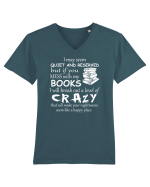 BOOKS Tricou mânecă scurtă guler V Bărbat Presenter