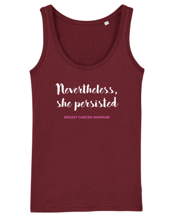 BREAST CANCER WARRIOR Burgundy