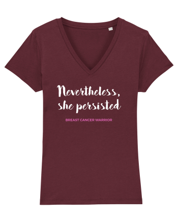 BREAST CANCER WARRIOR Burgundy