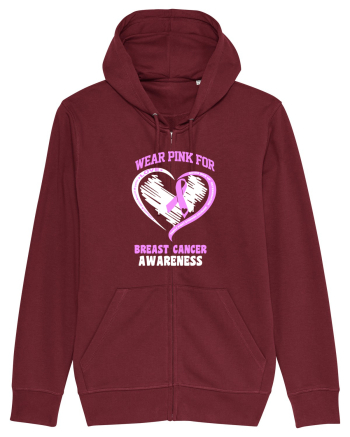 BREAST CANCER WARRIOR Burgundy