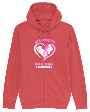 BREAST CANCER WARRIOR Carmine Red