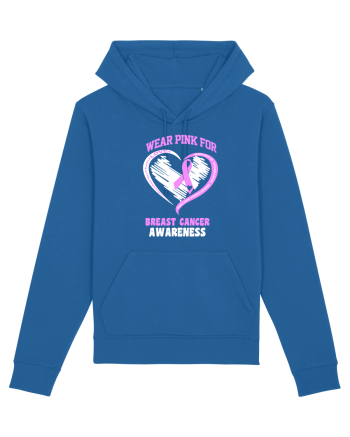 BREAST CANCER WARRIOR Royal Blue