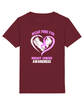 BREAST CANCER WARRIOR Burgundy