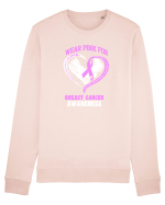 BREAST CANCER WARRIOR Bluză mânecă lungă Unisex Rise