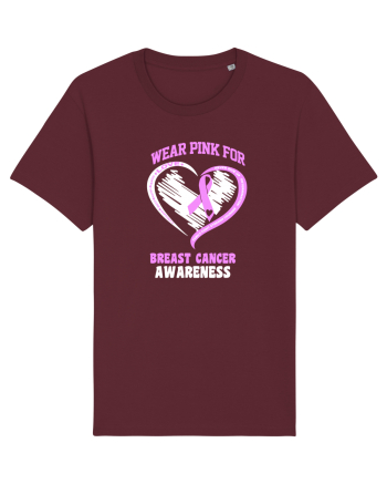 BREAST CANCER WARRIOR Burgundy