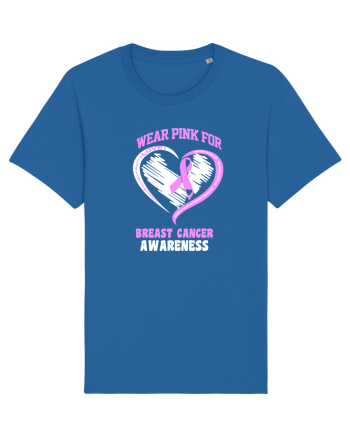 BREAST CANCER WARRIOR Royal Blue