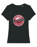 BROOKLYN Tricou mânecă scurtă guler larg fitted Damă Expresser
