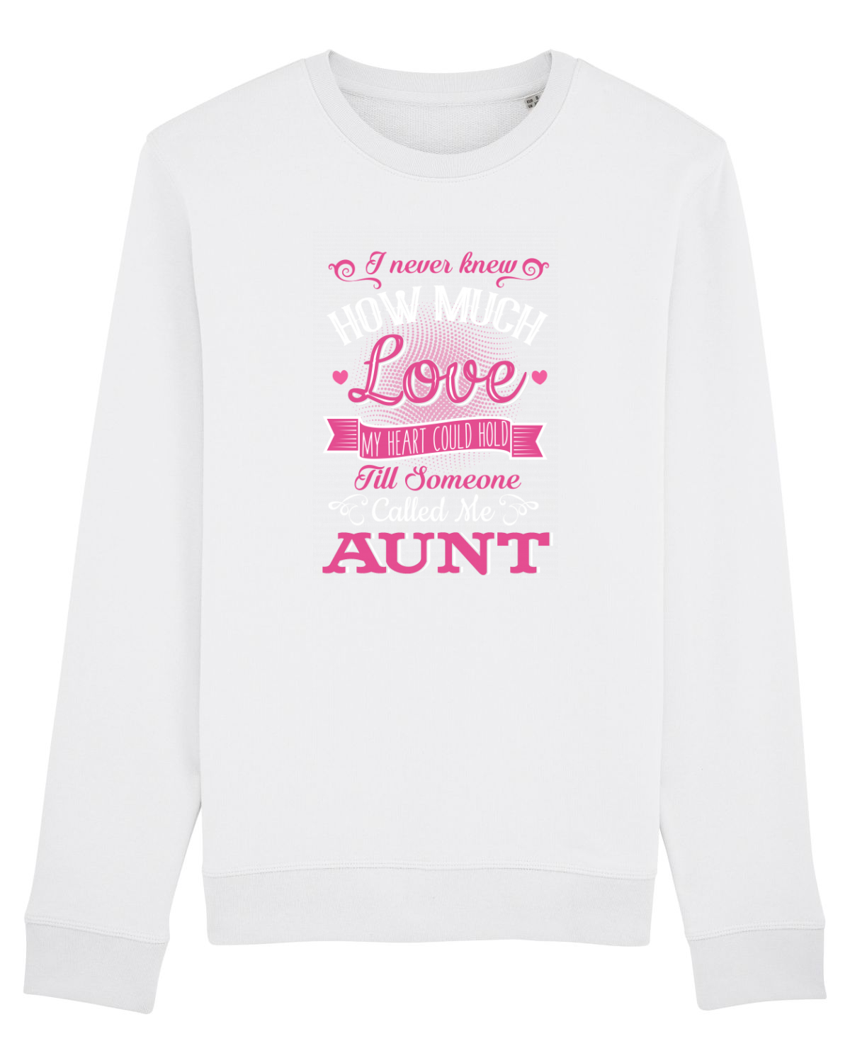 Bluză mânecă lungă Unisex Rise White
