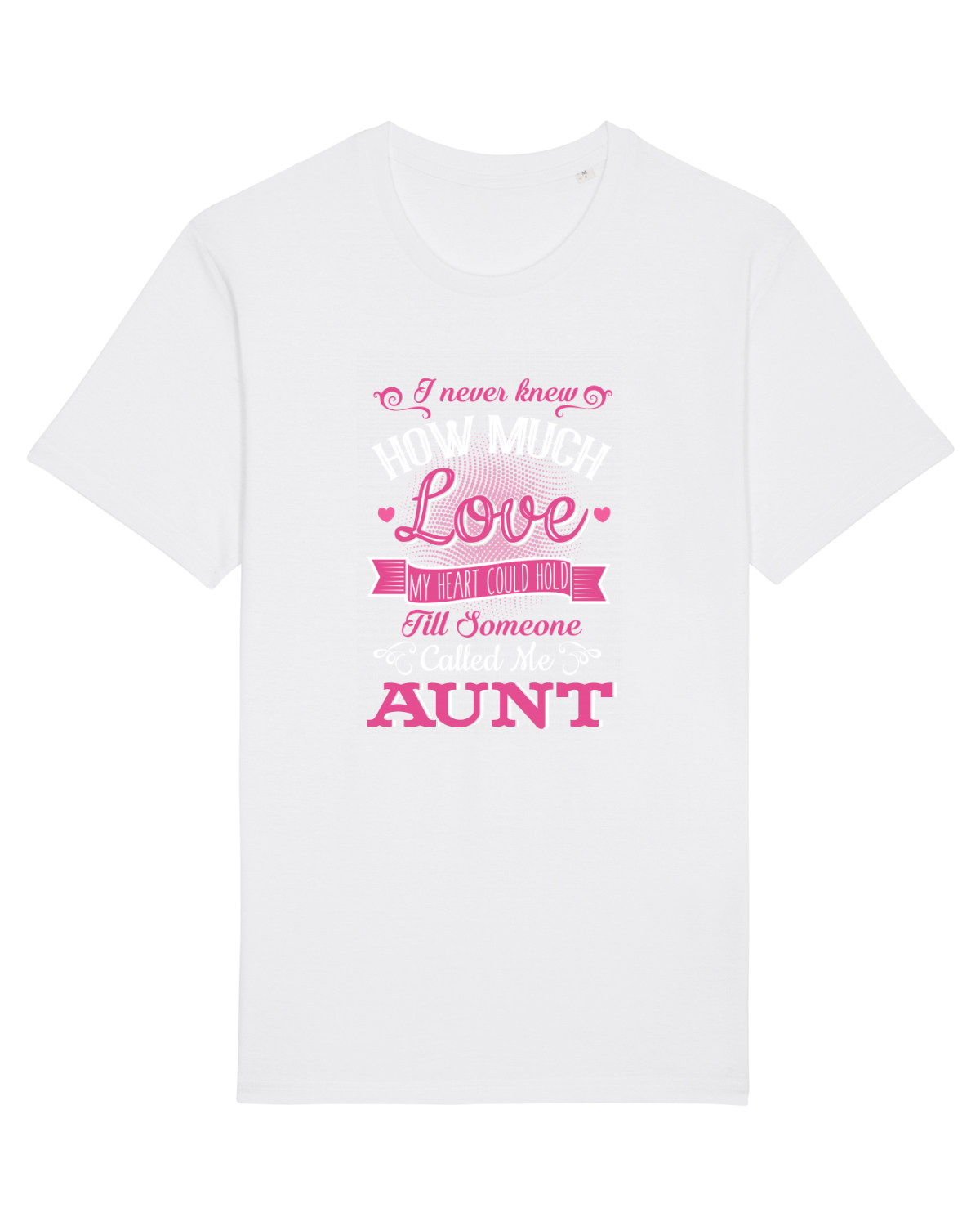 Tricou mânecă scurtă Unisex Rocker White