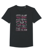 CALL  mom Tricou mânecă scurtă guler larg Bărbat Skater