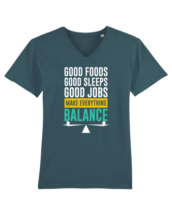 Good Foods Good Sleeps Good Jobs Make Everything Balance Stargazer