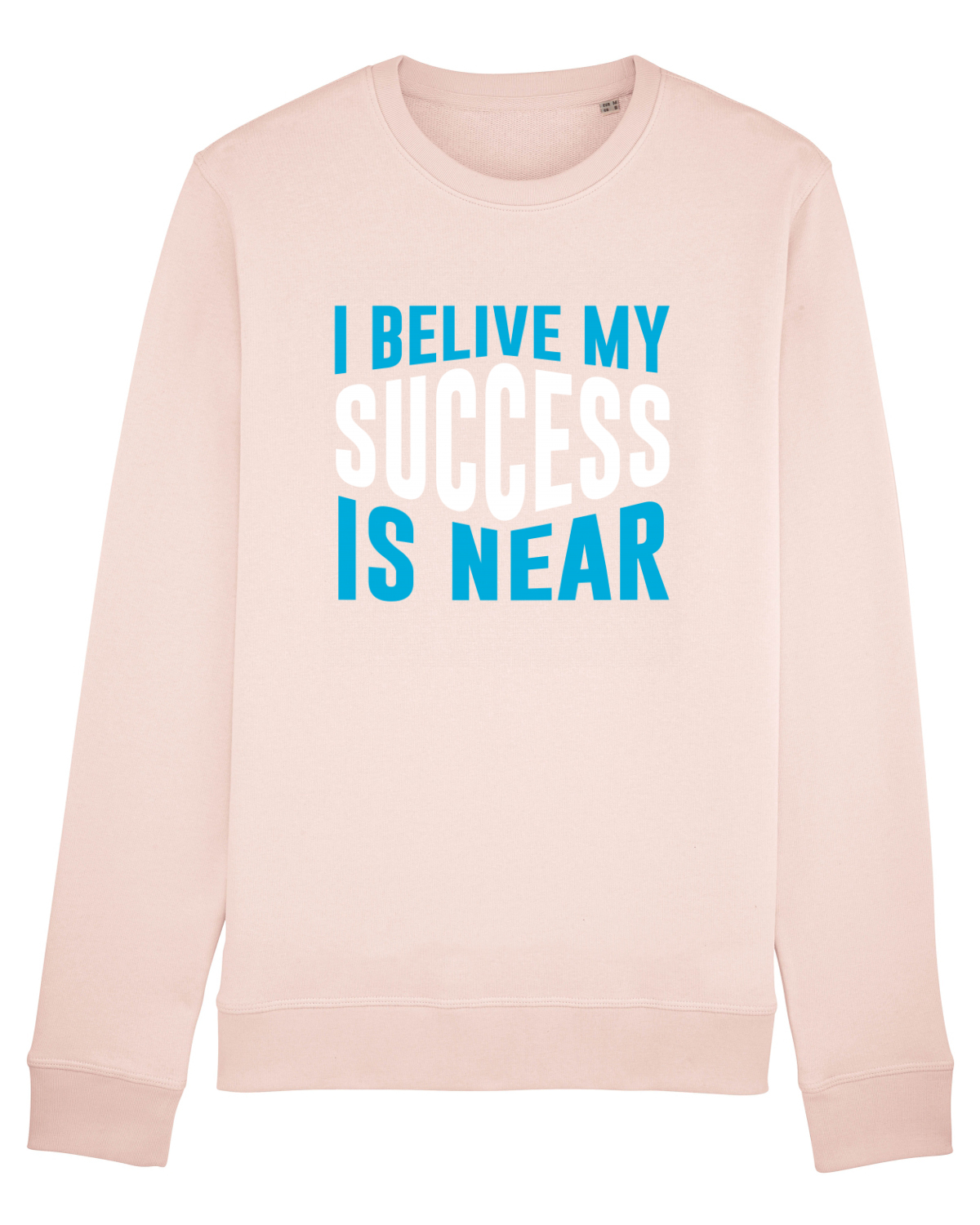 Bluză mânecă lungă Unisex Rise Candy Pink