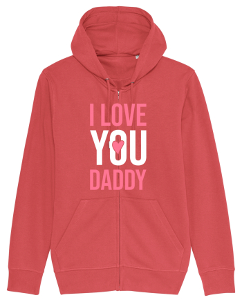 I Love You Daddy Carmine Red