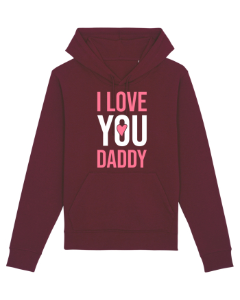 I Love You Daddy Burgundy