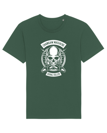 Chainsaw Serial Killer White Bottle Green