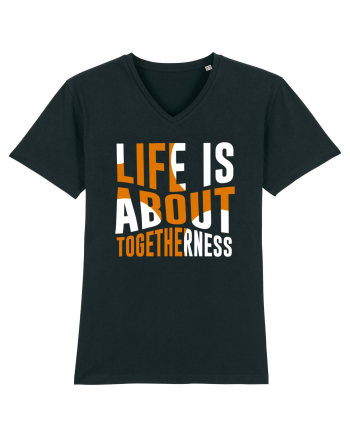 Live Is About Togetherness Black