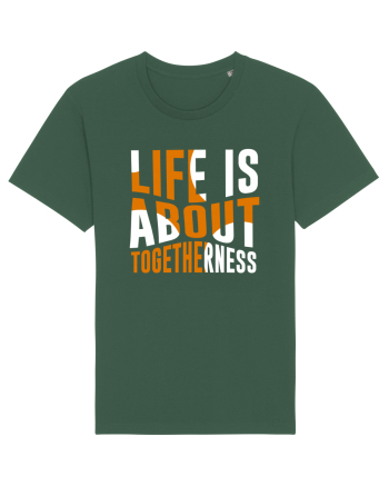 Live Is About Togetherness Bottle Green