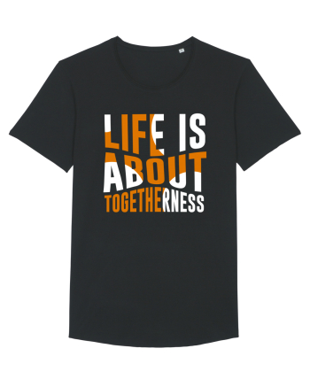 Live Is About Togetherness Black