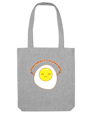 Kawaii Egg Heather Grey