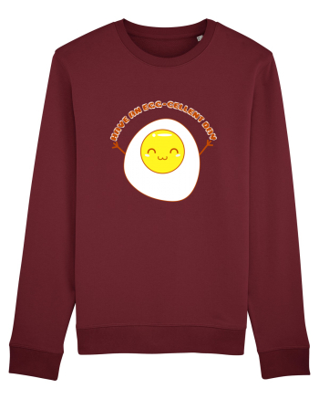 Kawaii Egg Burgundy