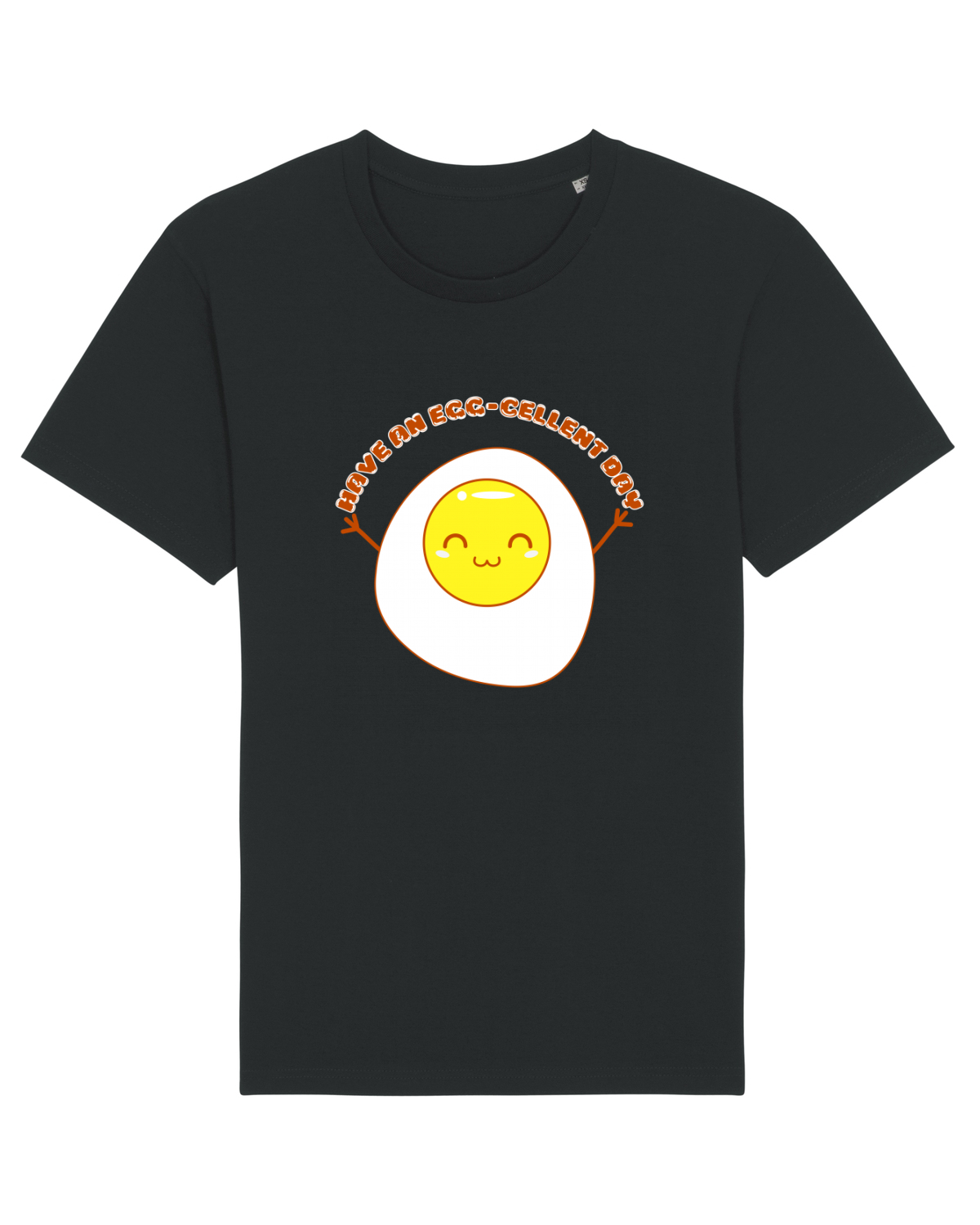 Tricou mânecă scurtă Unisex Rocker Black