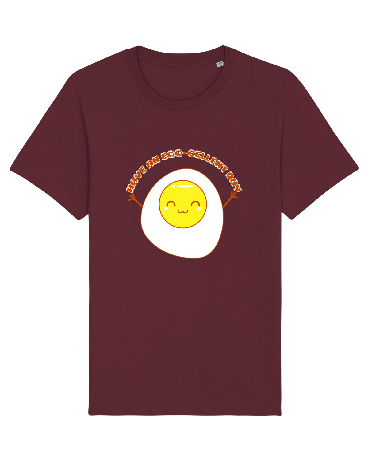 Tricou mânecă scurtă Unisex Rocker Burgundy