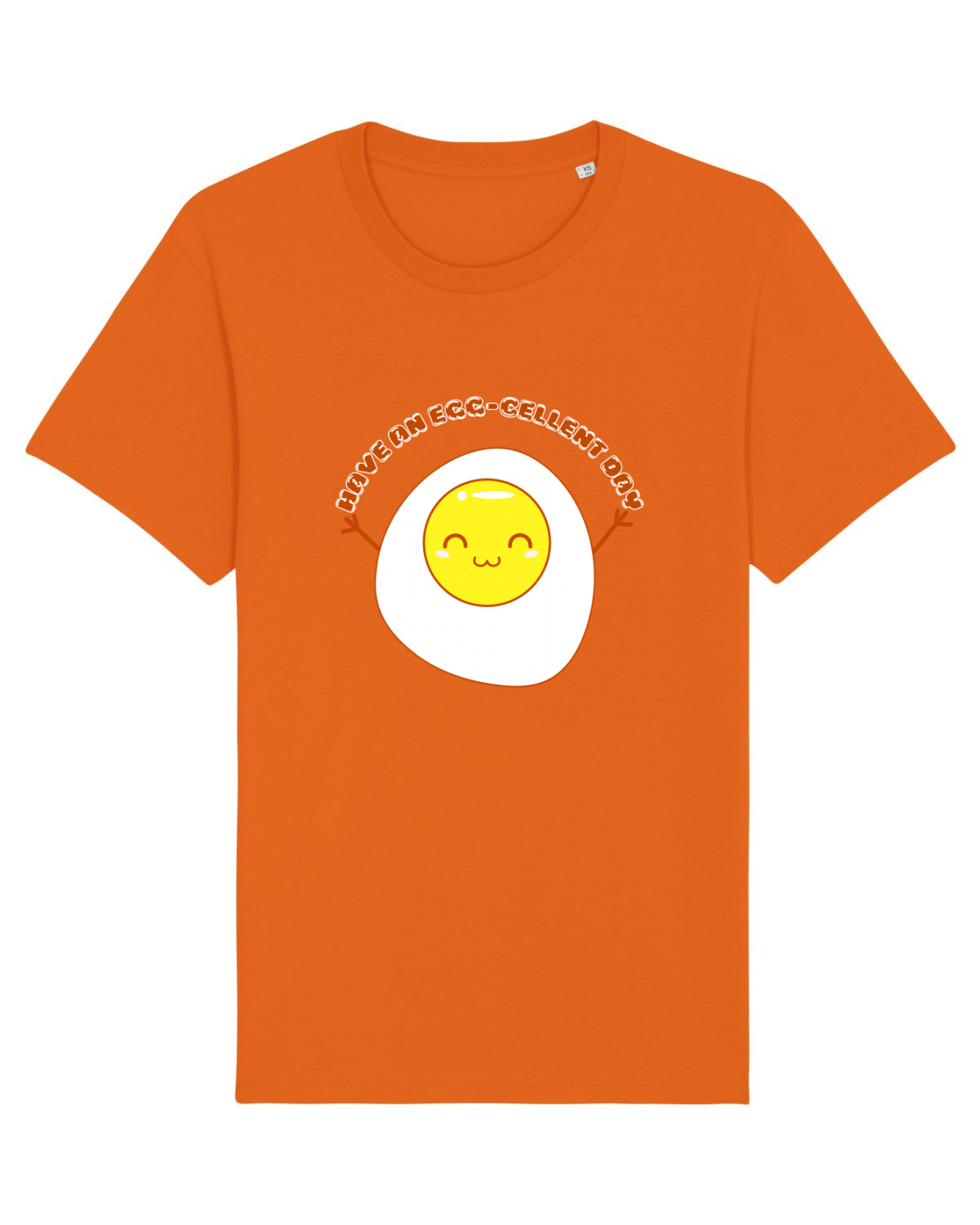 Tricou mânecă scurtă Unisex Rocker Bright Orange