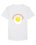 Kawaii Egg Tricou mânecă scurtă guler larg Bărbat Skater