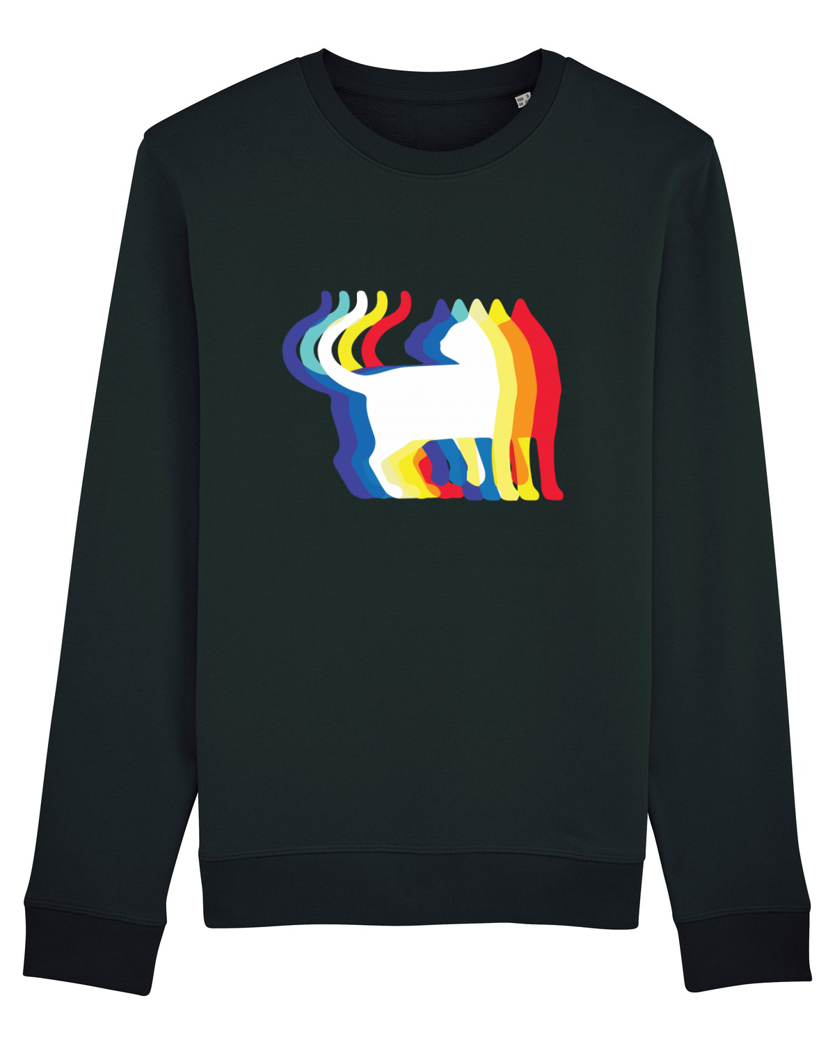 Bluză mânecă lungă Unisex Rise Black