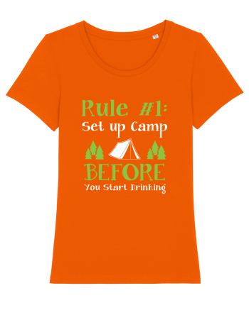 CAMPING Bright Orange