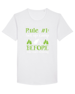 CAMPING Tricou mânecă scurtă guler larg Bărbat Skater