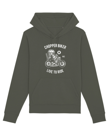 Chopper Biker White Khaki