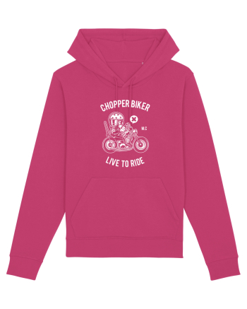 Chopper Biker White Raspberry