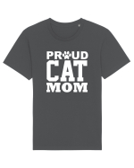 CAT MOM Tricou mânecă scurtă Unisex Rocker